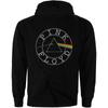 Pink Floyd Womens/Ladies Circle Logo Full Zip Hoodie
