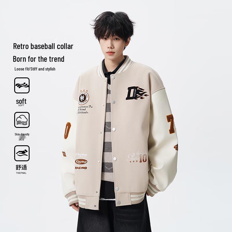 MEDE Men s Embroidered Bomber Jacket XL