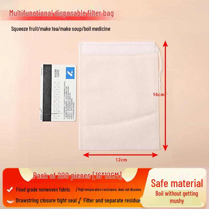 Disposable Non-Woven Tea Filter Bags