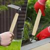 Falce Diserbante Ergonomica Estrattore Manuale Giapponese per Erbacce Falce Zappa in Acciaio al Carbonio Attrezzo da Giardino Diserbo Manuale Efficiente Stile Giapponese