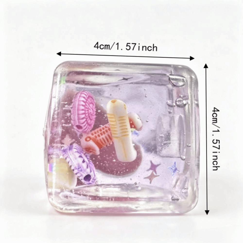 Slow Rebound Ocean Theme Squishy Toy Ocean Theme Ocean Fidget Toy Reduce Pressure Toy Kids