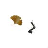 Ginkgo Leaves Wall Decor Abstract Sculpture Thinker Statues Figure Handicraft Decorative