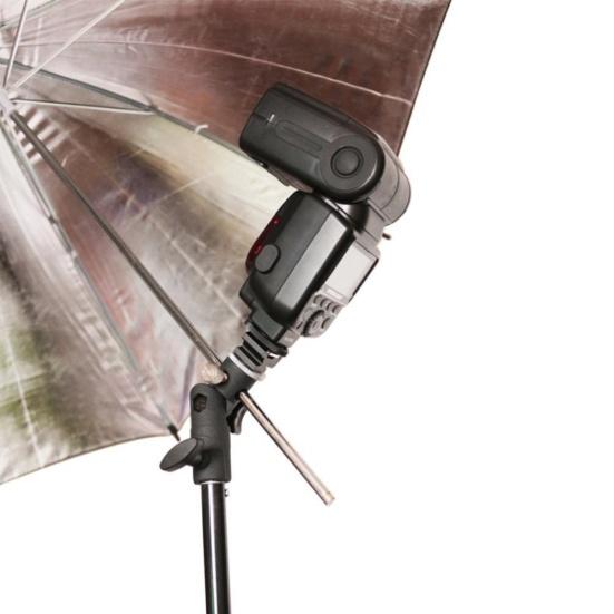 Universal E Type Flash Bracket Hot Shoe Speedlight Stand Umbrella Light Holder