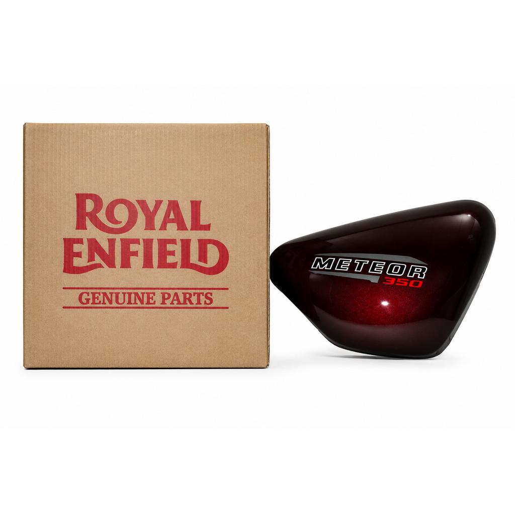 Royal Enfield "Stellar Red Right & Left Outer Cover (Side Panel) Meteor 350"