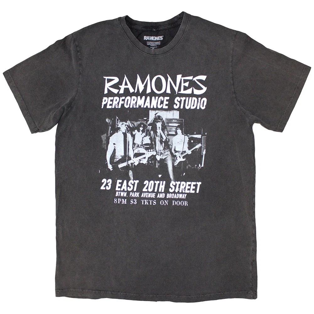 Ramones East Village Official Mens Unisex T-Shirt S