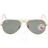 Ray Ban Aviator Classic Polarized Green Classic G 15 Unisex sunGlasses Rb3025 001 58 55