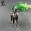 Silk Road Desert Camel Figurines Miniatures Pure Brass Retro Animal Statue Desk Decoration Ornaments Home Decor Sculpture Crafts