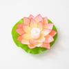 Waterproof Artificial Lotus Lamp LED Electronic Candle Lotus Night Light  Swimming Pool