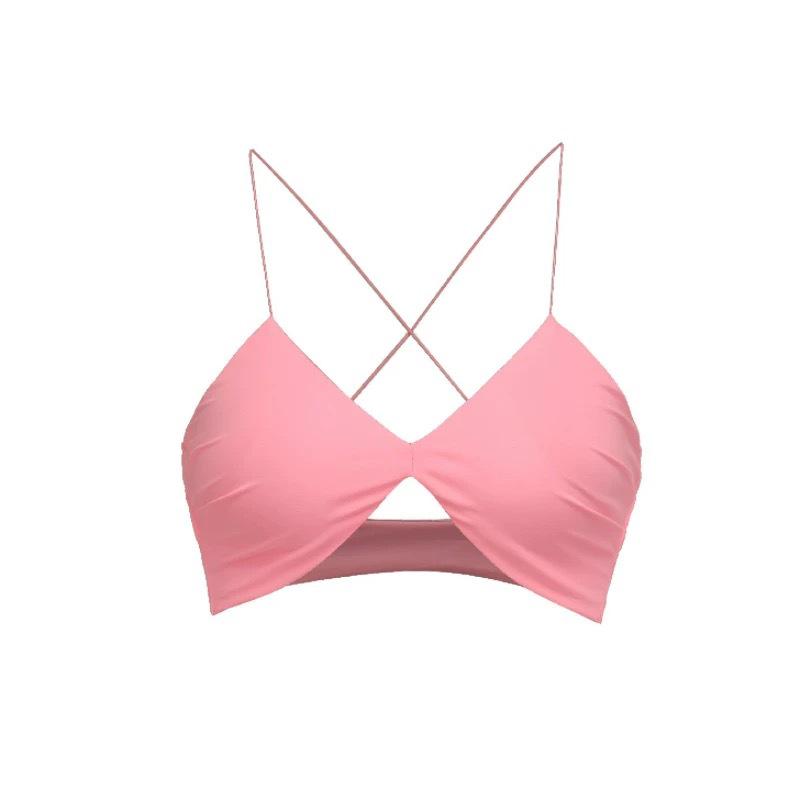 

«Женский летний спортивный бюстгальтер для йоги и топ-труба» Small