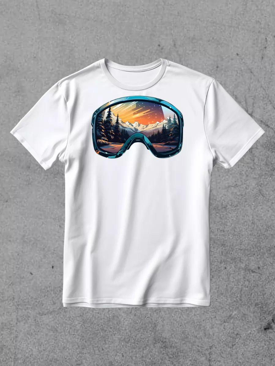 Mountain mask T-shirt S