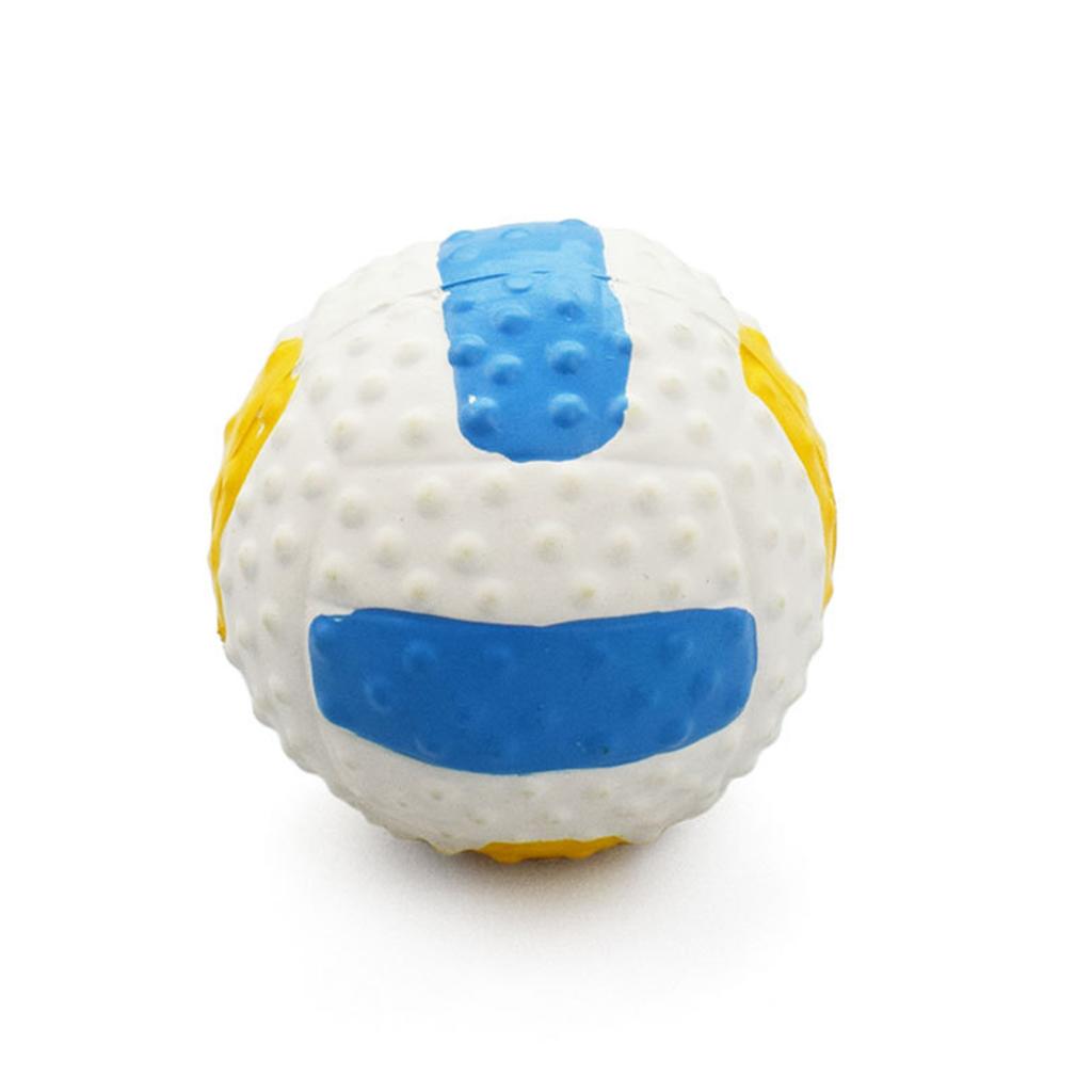 Brinquedos de Látex para Cães com Som de Guinchos Bolas para Cães Brinquedo Squeaker Som de Guinchos Brinquedos Interativos de Treinamento para Cães Brinquedo de Bola para Cães com Guinchos Macio Brinquedo Engraçado para Cães e Gatos