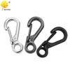 Portable Mini Spring Clip Metal Keychain Hook for Outdoor Quick Release Paracord.