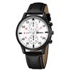 Men's Watch High-end Hong Kong Style Fashion Watch Fashion Versatile Quartz Watch High-end Watch Men's Watch Set