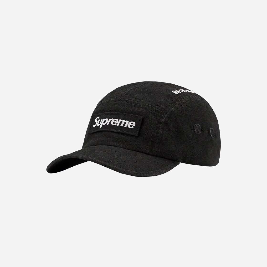 

Кепка Supreme Military Camp черная 21FW -