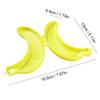 Banana Saver Case Reusable Anti-Squeezing Banana Shaped Food Carrier Pod Fruit Saver For Gym Outgoing Fishing Hiking Picnic