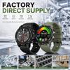 Factory Outdoor GPS Smart Watch 5ATM Waterproof AMOLED Custom Logo Sport Smartwatch with Bluetooth Calling