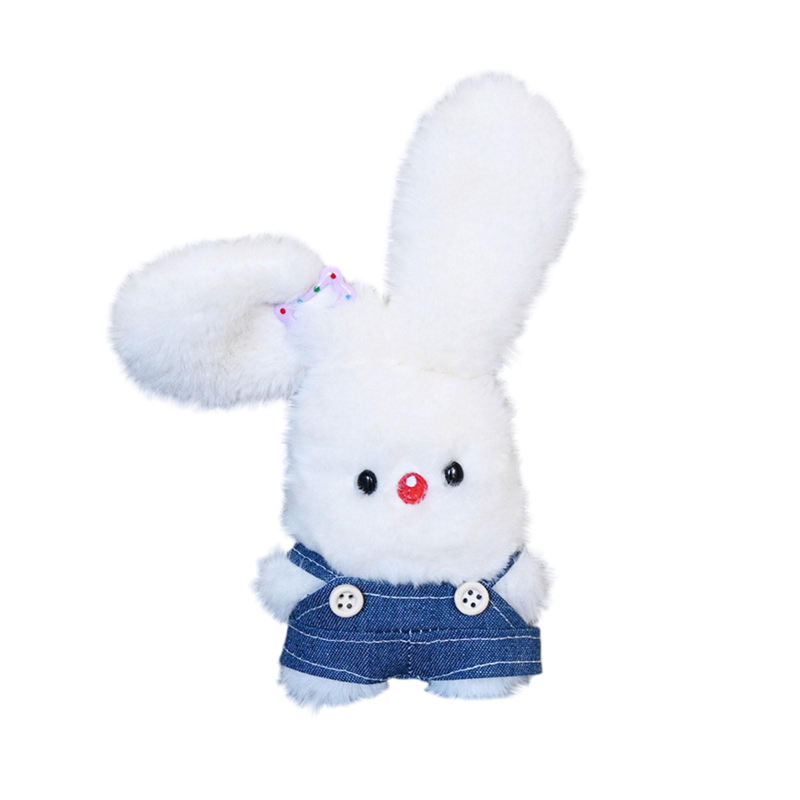 Писклявый Длинноухий, Подтяжки, Куклы, Плюшевые игрушки ручной работы, One Size