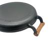 ZISIZ Cast Iron Flat Griddle Pan