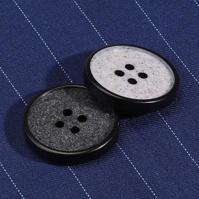 High-End Round Clothes Buttons Men'S And Women'S Blazers Coats Trench Coats Button Accessories Resin Recycled Buttons