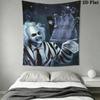 Beetlejuice Pattern Home Decor Tapestry, Wall Hanging, Decorative RV Wall Cloth.SGT0917155