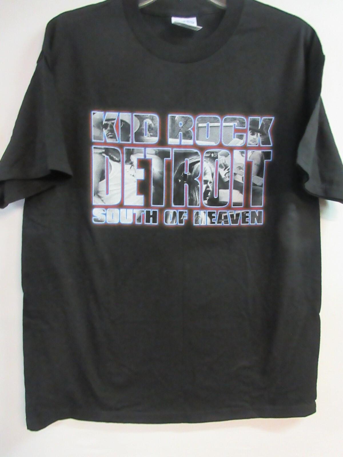 KID ROCK OFFICIAL OLD STOCK MERCH 2002 TOUR BAND CONCERT MUSIC T- LARGE Unisex T-Shirt XL