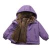 New Style Down Cotton Jacket for Boys and Girls - Thick Fleece-Lined, Hooded Coat for Children