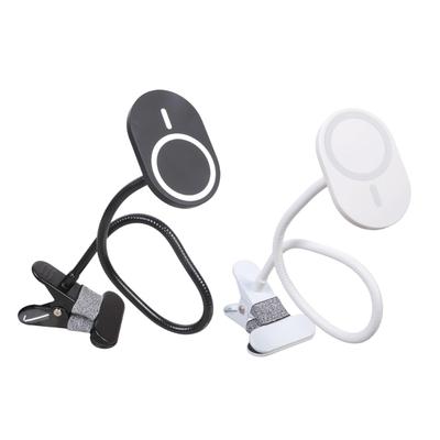 Verstellbare Schreibtisch-Bett-Handyhalterung mit flexiblem langem Schwanenhalsarm, starkem N52-Magnet für 4-7-Zoll-Geräte