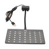 Clip On Aquarium Light USB Powered LED Dimmable 10 Speed Brightness Timing Control Fish Tank Clamp Light for Home Indoor