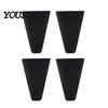 Safe Air Fryer Rack Feet Silicone for Rack, Triangle Heightening Buffer Pads, Heat Non Slip Accessory Resistant Non-slip Replacement Fryer,