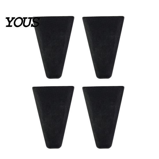 Safe Air Fryer Rack Feet Silicone for Rack, Triangle Heightening Buffer Pads, Heat Non Slip Accessory Resistant Non-slip Replacement Fryer,