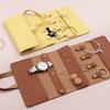 Soft Small Travel Storage Case Organizers for Jewelry Organization Convenient Roll Designs for Rings and Bracelets