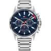 Mason Blue Dial Silver Stainless Steel Men's Quartz Watch 1791788