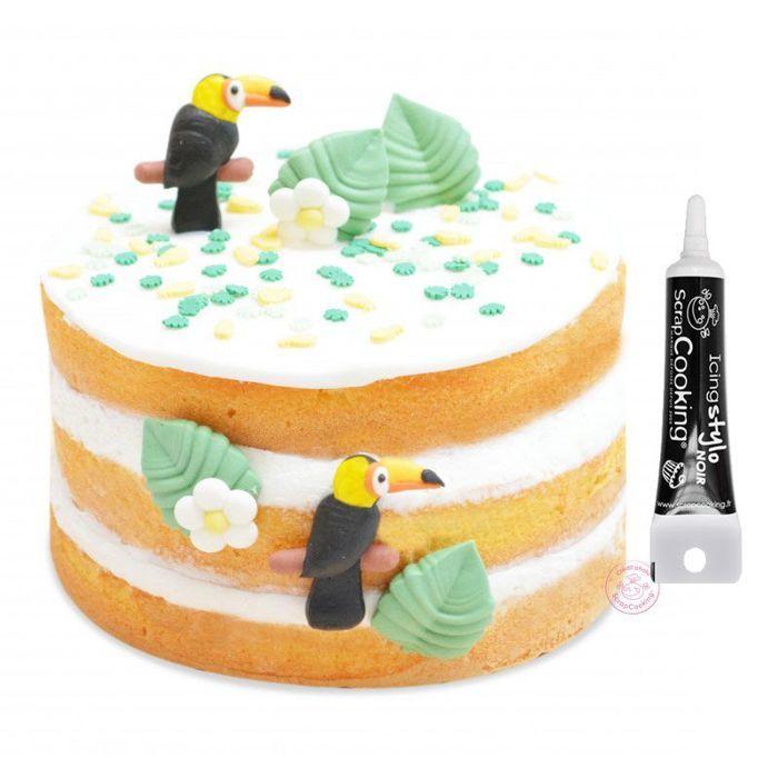 Tropical Sweet Decors + Black Icing Pen