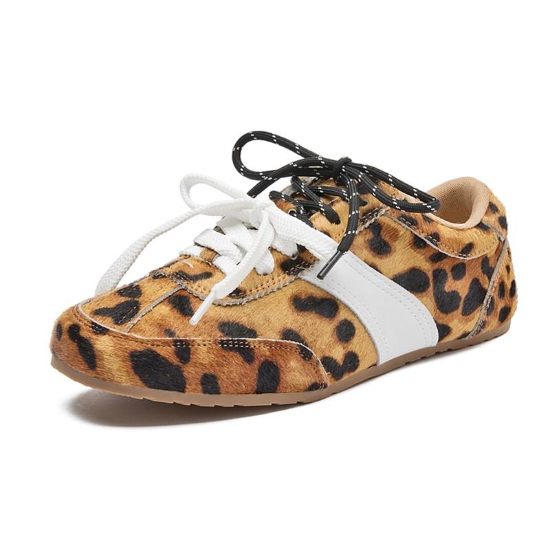 

Женские туфли на плоской подошве из натуральной кожи и конского волоса, женские кроссовки большого размера на шнуровке 41