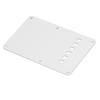 2Pcs Electric Guitar Back Cover Plate 6 Holes Robust Exquisite Looking Guitar Pickguard Backplate