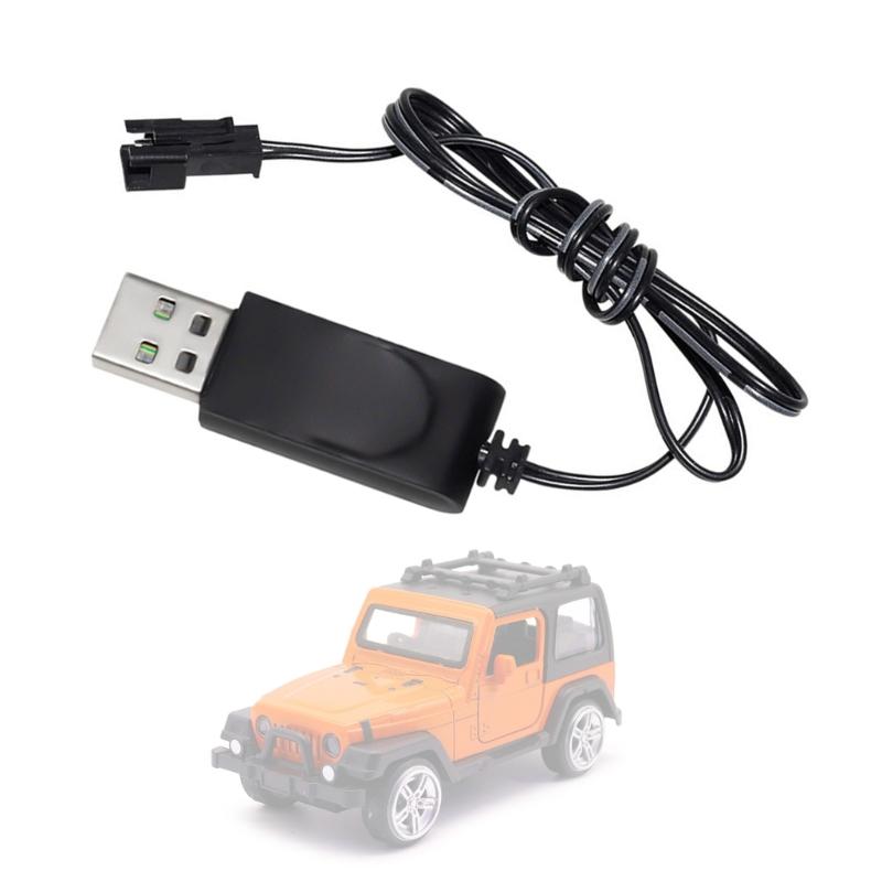 Universal 3.7V 500mh USB Charging Cable with SM2P Connectors Lithium Battery Charging Cable for Remote Control Car