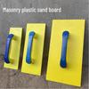 Durable Large Plastic Tempered Masonry Trowel & Sanding Board