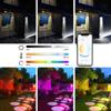 TUYA RGB Floodlight Smart APP Voice Control RGB CW 3000-6500K 30W 50W 100W 220V AC for Garden Party Outdoor Lighting Spotlight