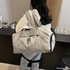 Fashion Trendy Cool Design Luggage Bag with Shoe Compartment Hand-held Travel Bag Dry and Wet Separation Training Leisure Travel Fitness Bag