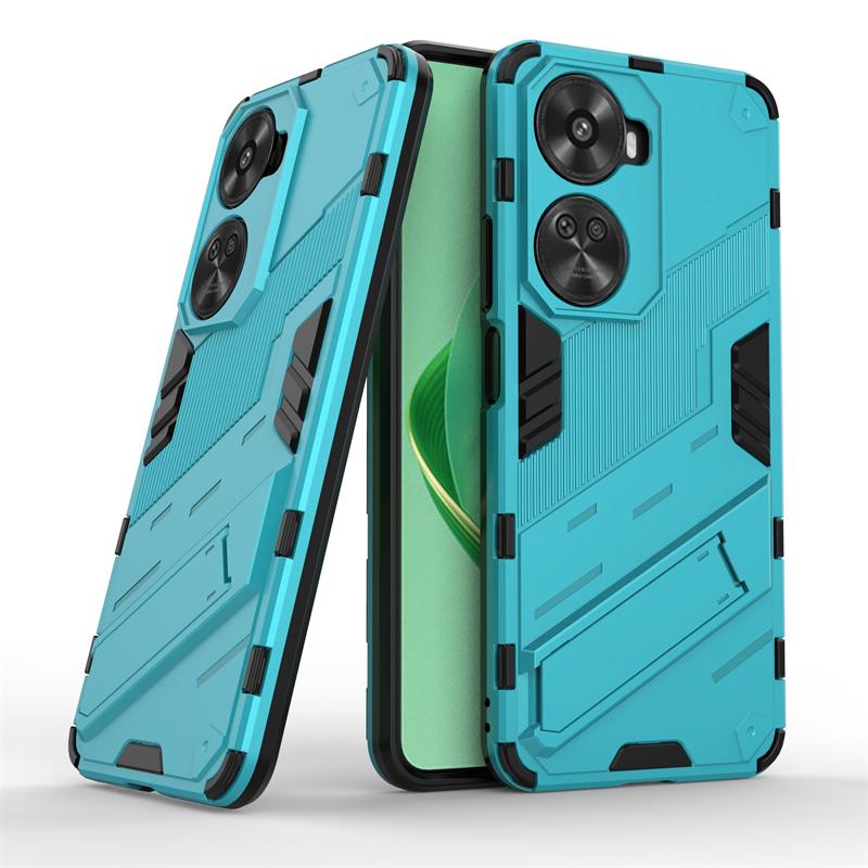 

Чехол-подставка для Huawei Nova 12 SE Чехол для Huawei Nova 12 SE Capas Противоударная задняя крышка-подставка для Huawei Nova 12 SE Fundas For Nova 12 SE синий