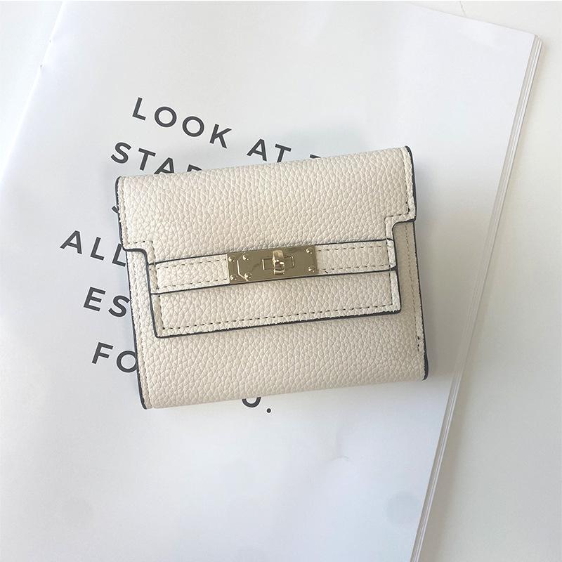 

European & American Women s High-End Tri-Fold Wallet - Stylish Short Clutch