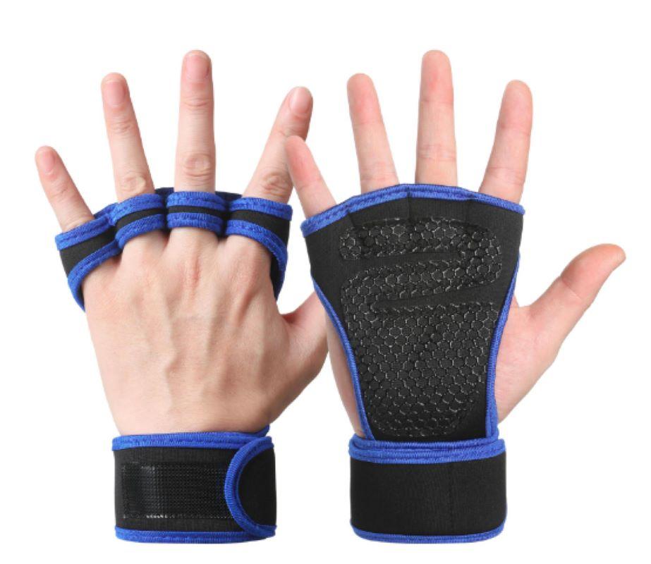 Weightlifting Non-slip Training Gloves Gym Palm Support Gloves Equipment Fitness Gloves for Men&Women