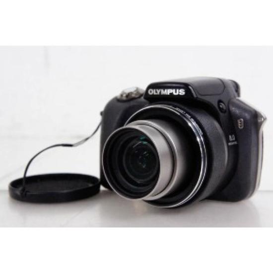 USED Olympus SP‑560UZ Ultra Zoom Digital Camera (8 MP, 18× Optical Zoom)