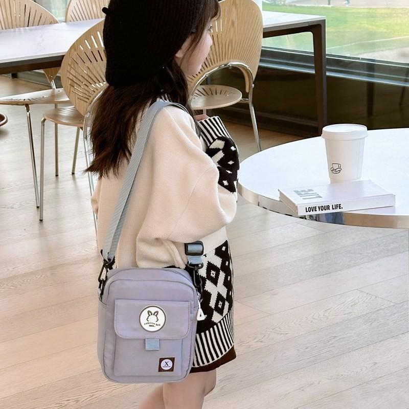 Adorable Japanese Cartoon Rabbit Crossbody Bag For Kids In Stylish Colors And Patterns