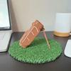 Golf Bag Pen Holder, 3D Printed Pencil Stand for Desk, Creative Golf Club Shape Organizer, Foldable Phone Stand for Office