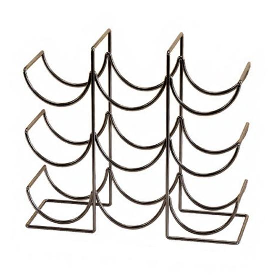 Portabottiglie d'acqua impilabile per armadietto da cucina, piano di lavoro, tazza ad alta capacità, portatazza da viaggio