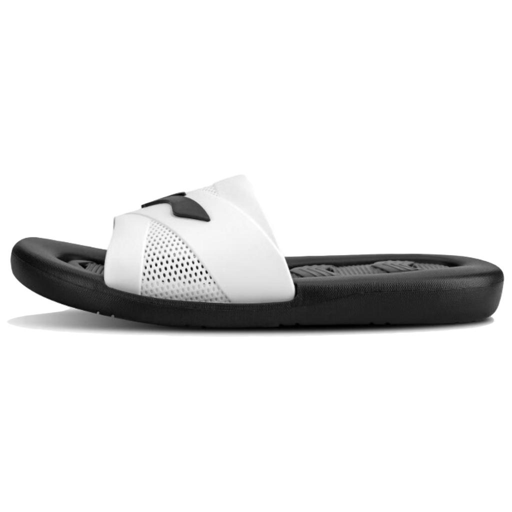 Li-Ning Fashion Casual EVA Non-Slip Slide Sandals Men Footwear Black White LNXT927-3