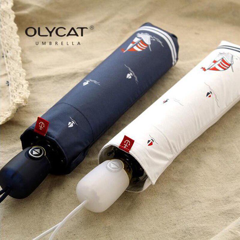 Buy OLYCAT Women Umbrella Automatic Sunscreen Anti UV Umbrella Rain