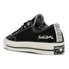 Suicidal Tendencies x Converse Chuck 70 Plus OX Everyday Versatile Low-top Canvas Shoes Unisex Black and White