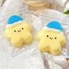 2Pcs Super Soft Hat Wear Star Good Night Star Slow Rebound Squeeze Star Shaped Birthday Gifts Class Rewards Party Favors